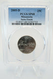 2005-D PCGS SP68 Minnesota State Quarter Satin Finish 25C